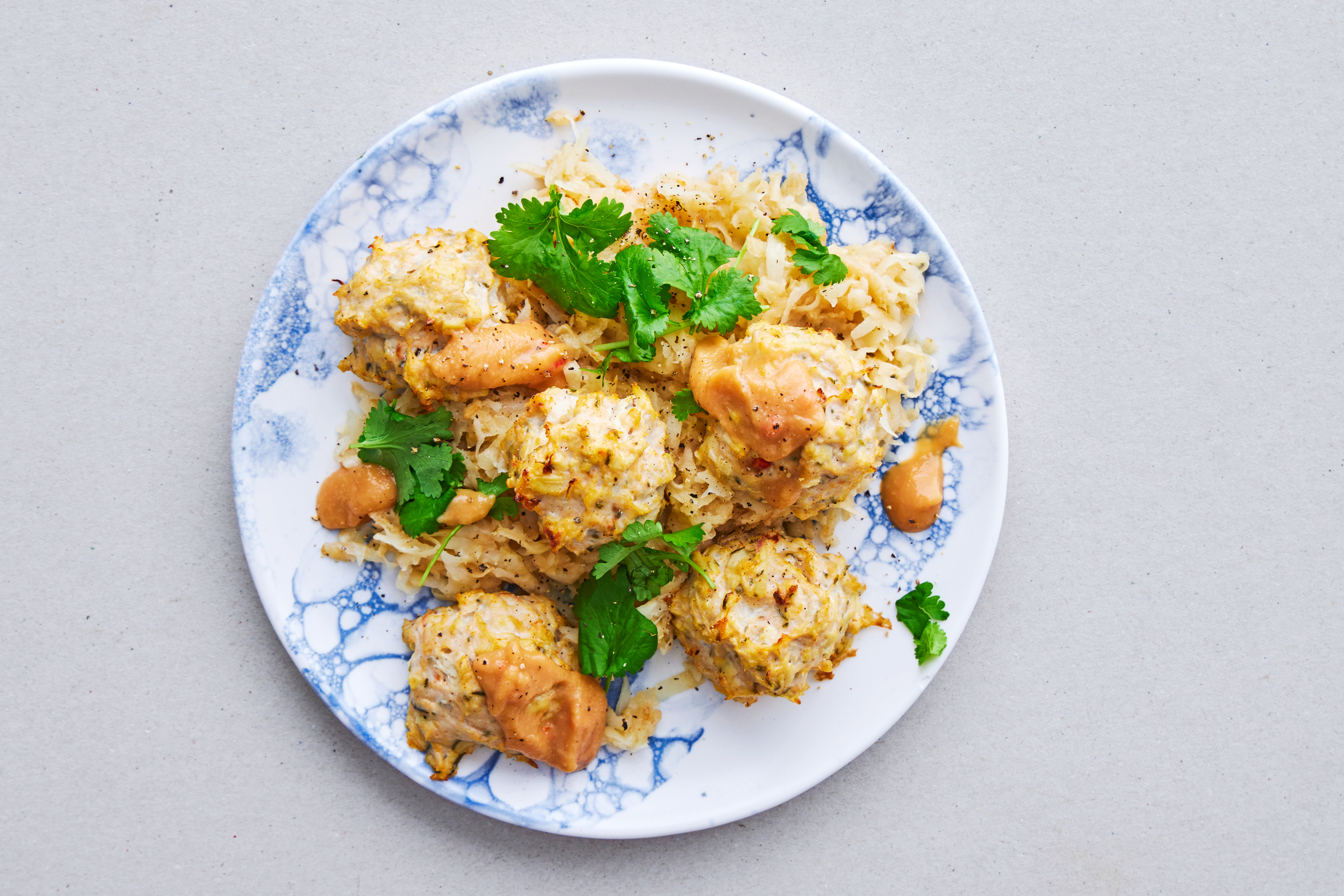 Kyllingeboller med rodotto